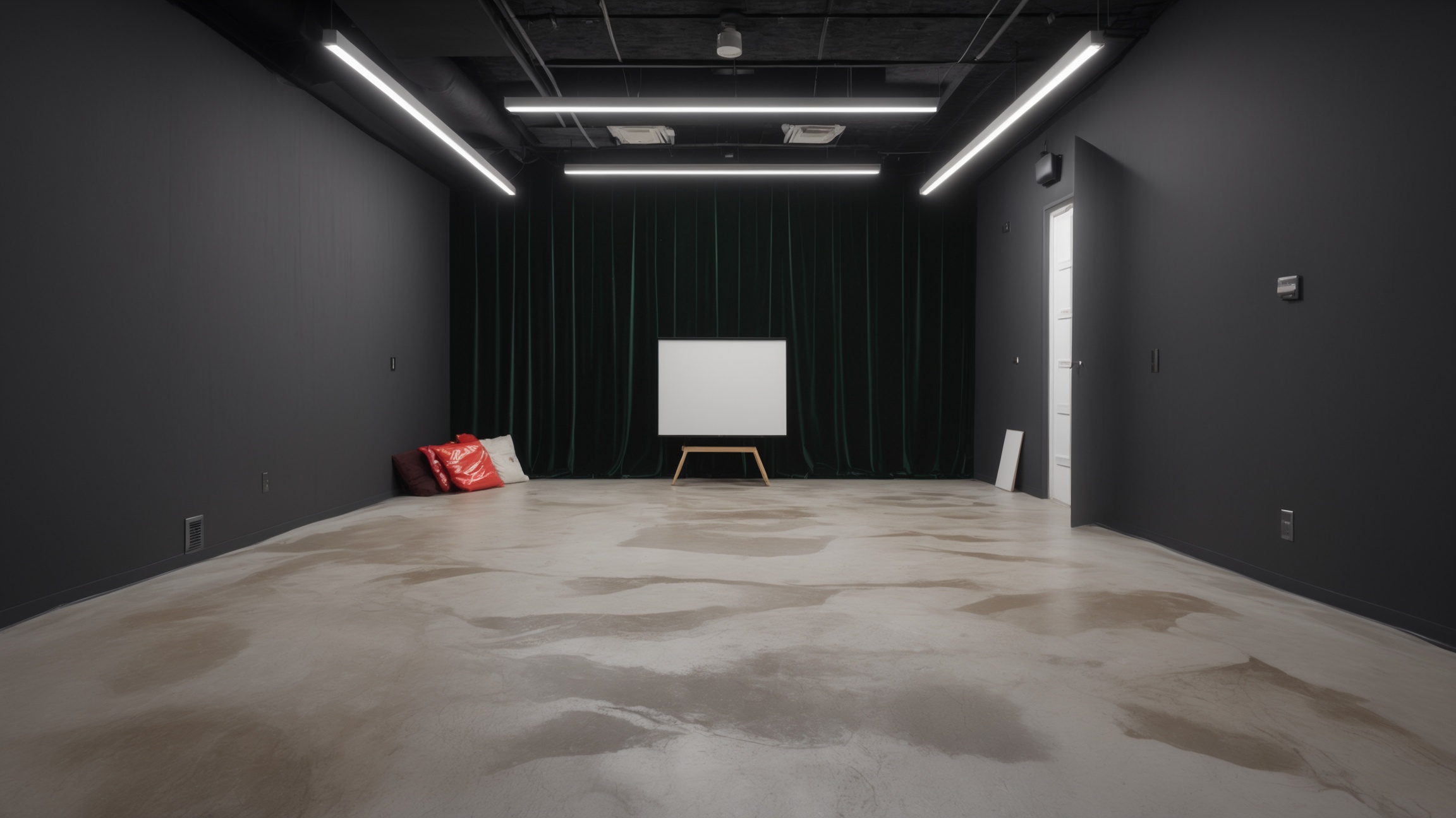 Scottsdale home theater with gaming setup and automated smart home controls